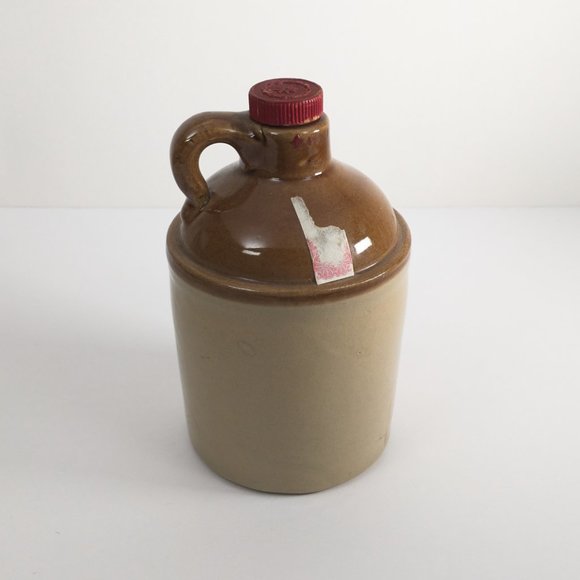 Vintage McCormick Platte Valley Corn Whiskey Earthenware Handle Jug Crock - Picture 4 of 9